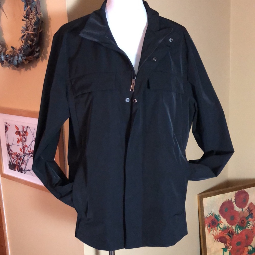 THEORY Size XL Yost N’ Fuel Zip & SnapFront Jacket Classic contemporary … - Picture 4 of 16